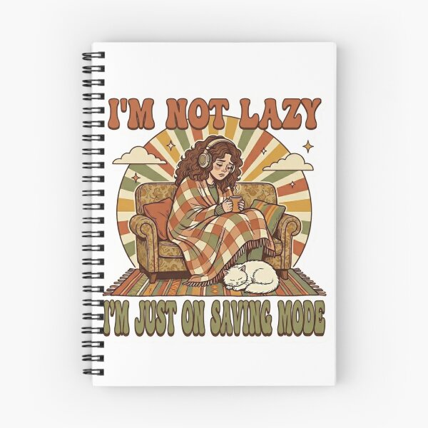Item preview, I'm Not Lazy, I'm Just On Saving Mode B designed and sold by Rex Vox.