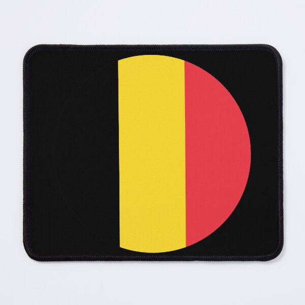 Item preview, Belgium Round Flag Belgian Patriotic Heritage designed and sold by NTGUILTY.