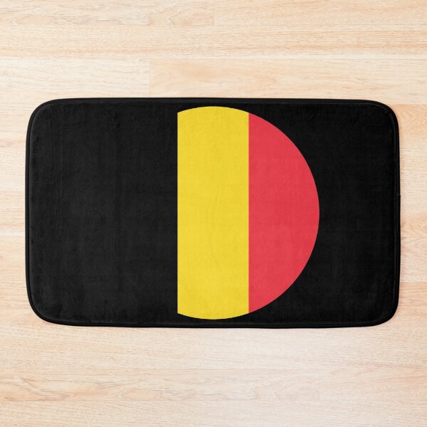 Item preview, Belgium Round Flag Belgian Patriotic Heritage designed and sold by NTGUILTY.