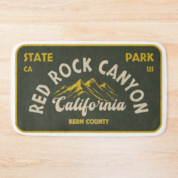 Item preview, Red Rock Canyon State Park, Kern County, California, badge design designed and sold by Wanderful-roads.