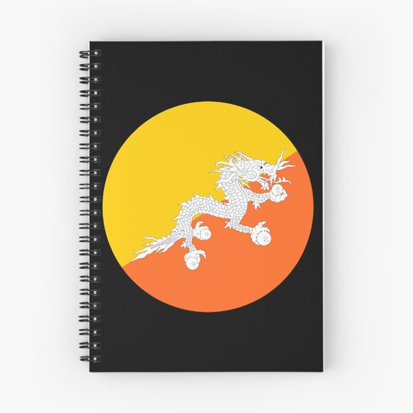 Item preview, Bhutan Round Flag Bhutanese Patriotic Heritage designed and sold by NTGUILTY.