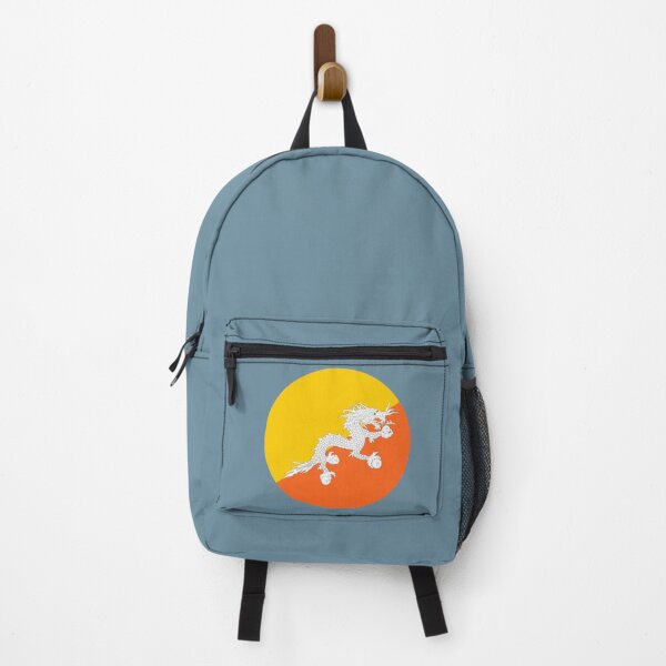 Item preview, Bhutan Round Flag Bhutanese Patriotic Heritage designed and sold by NTGUILTY.
