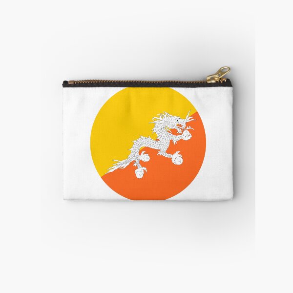 Item preview, Bhutan Round Flag Bhutanese Patriotic Heritage designed and sold by NTGUILTY.