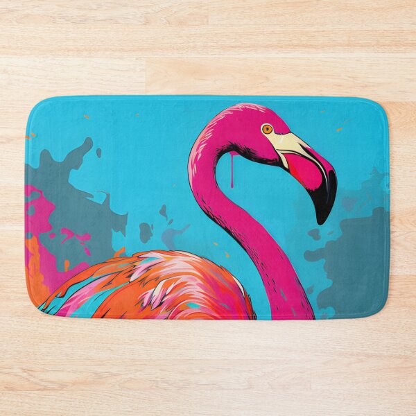 Item preview, Pop Art Flamingo – Colorful Tropical Art designed and sold by ArtFireGallery.