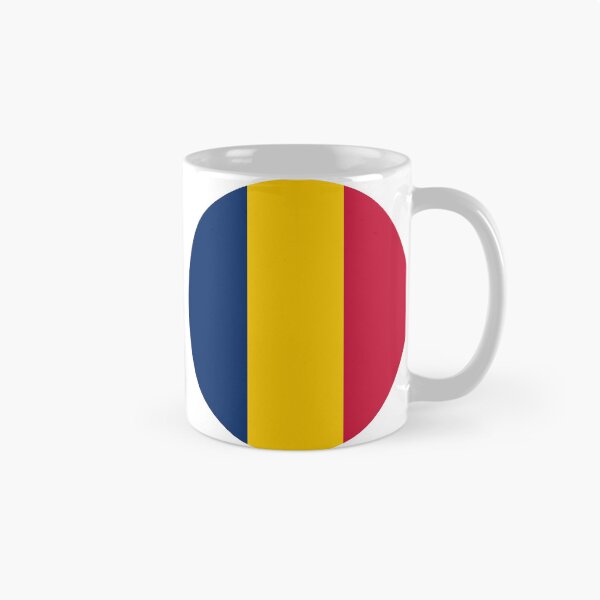 Item preview, Chad Round Flag Chadian Patriotic Heritage designed and sold by NTGUILTY.