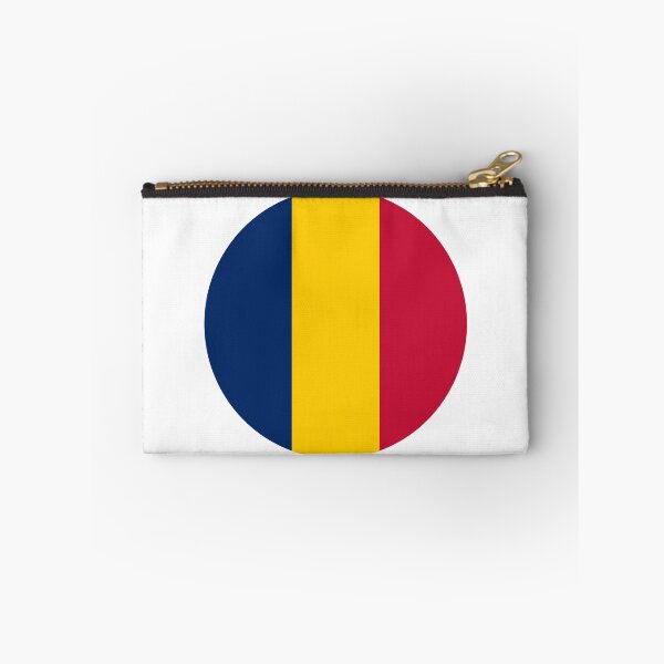 Item preview, Chad Round Flag Chadian Patriotic Heritage designed and sold by NTGUILTY.