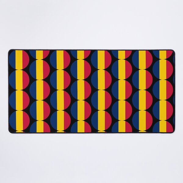 Item preview, Chad Round Flag Chadian Patriotic Heritage designed and sold by NTGUILTY.