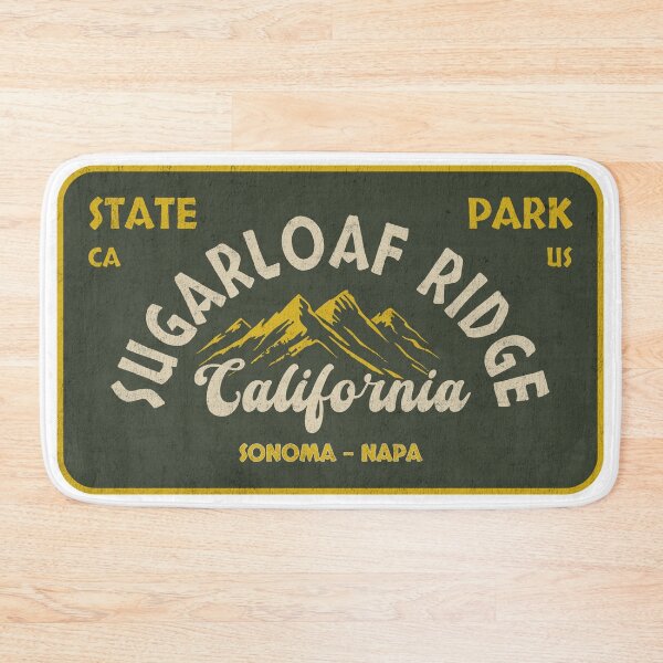 Item preview, Sugarloaf Ridge State Park, Sonoma - Napa, California, badge design designed and sold by Wanderful-roads.