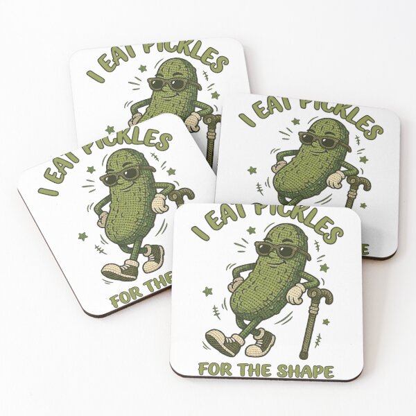Item preview, I Eat Pickles For The Shape Not The Flavor Design, Funny Pickle Lover Gift, Weird Food Humor Graphic Tee designed and sold by AsturShop.