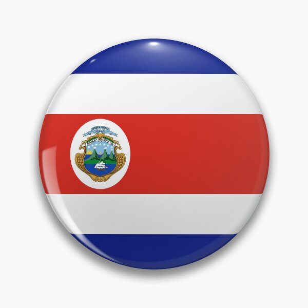 Item preview, Costa Rica Round Flag Costa Rican Pride designed and sold by NTGUILTY.