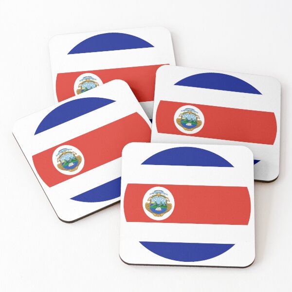 Item preview, Costa Rica Round Flag Costa Rican Pride designed and sold by NTGUILTY.