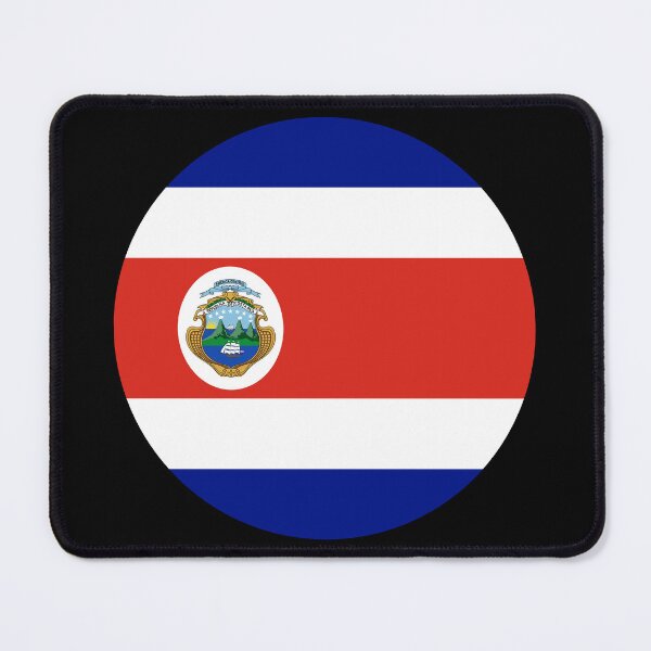 Item preview, Costa Rica Round Flag Costa Rican Pride designed and sold by NTGUILTY.