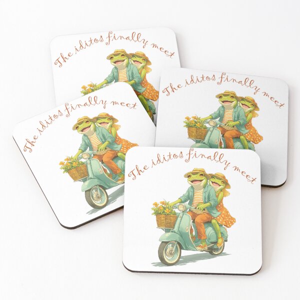 Item preview, Funny Couple Design - Couple On A Bike - Frogy Style designed and sold by Mavrok Designs.