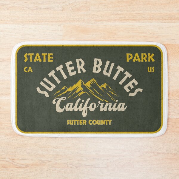 Item preview, Sutter Buttes State Park, Sutter County, California, badge design designed and sold by Wanderful-roads.
