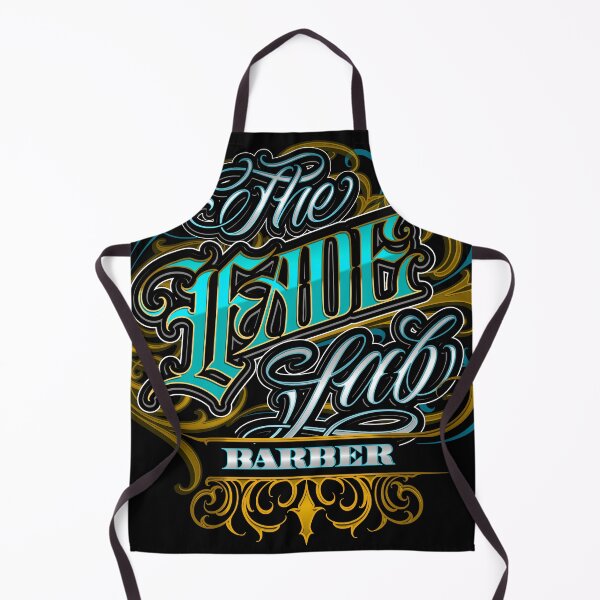 Item preview, The Fade Lab Barber Chicano Lettering Tattoo Style designed and sold by Prolificreate.