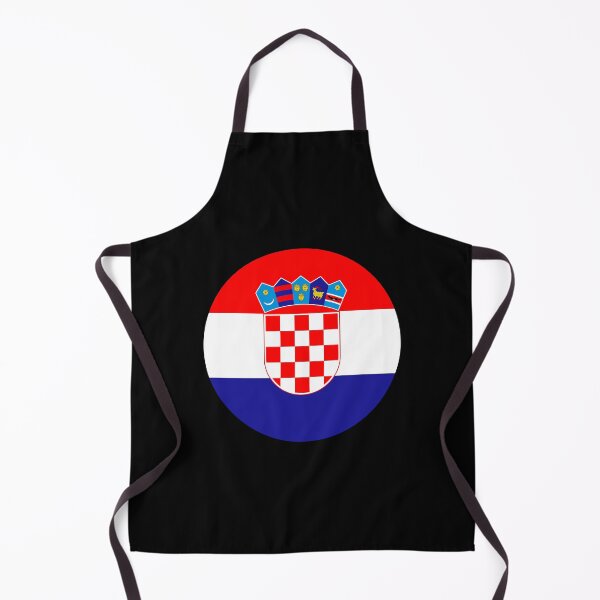 Item preview, Croatia Round Flag Croatian Patriotic Heritage designed and sold by NTGUILTY.