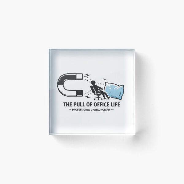 Item preview, Funny Office Life T-Shirt Design – The Pull of Office Life, Work Humor Graphic, Digital Nomad Funny Design, Office Joke Sticker PNG designed and sold by ZYNORAworld.