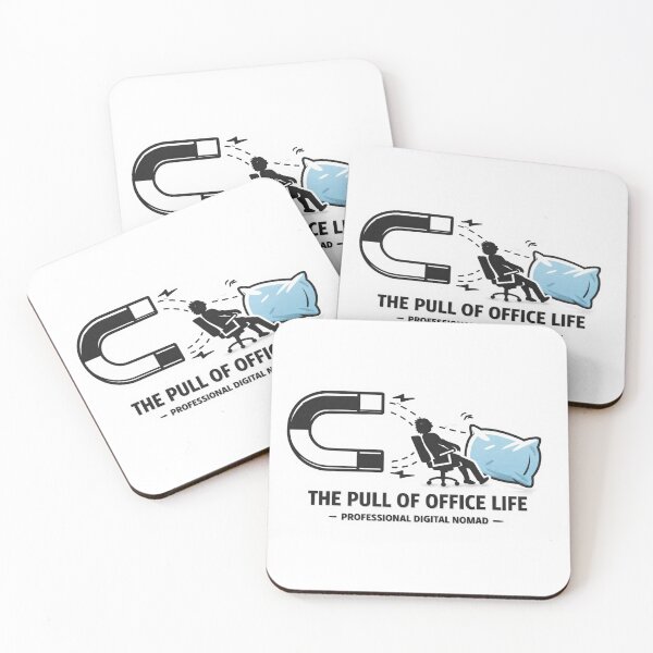 Item preview, Funny Office Life T-Shirt Design – The Pull of Office Life, Work Humor Graphic, Digital Nomad Funny Design, Office Joke Sticker PNG designed and sold by ZYNORAworld.