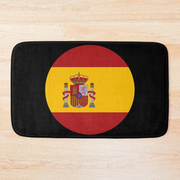 Item preview, Spain Round Flag Spanish Patriotic Heritage designed and sold by NTGUILTY.