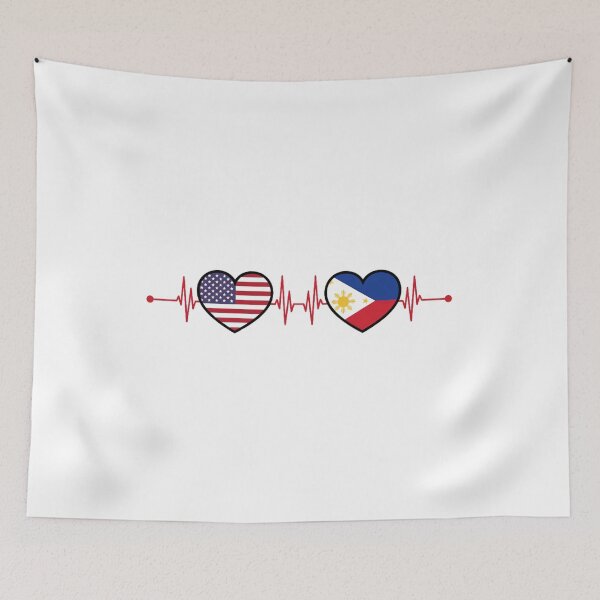 Item preview, American Philippine Heartbeat designed and sold by Old Man Athletics.