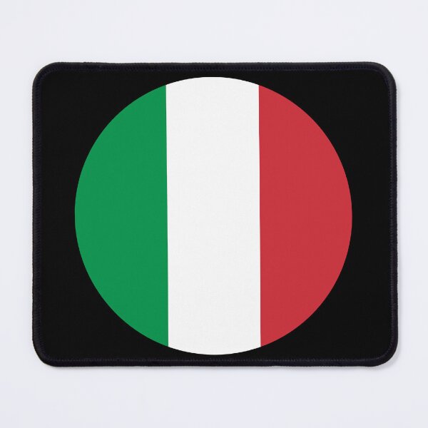 Item preview, Italy Round Flag Italian Patriotic Heritage designed and sold by NTGUILTY.