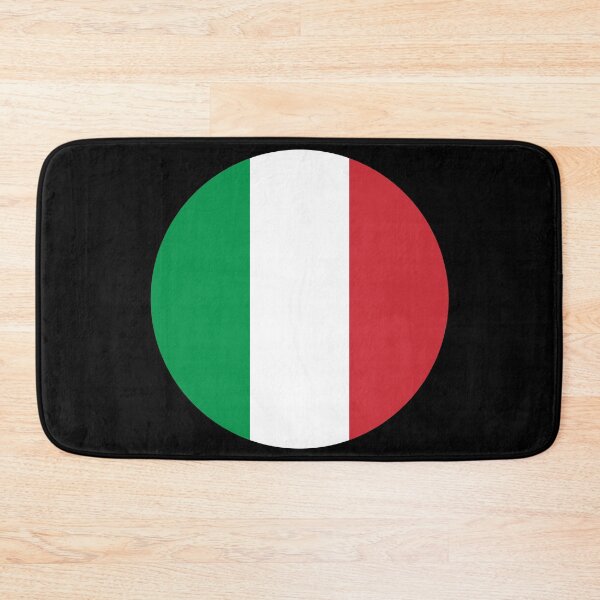 Item preview, Italy Round Flag Italian Patriotic Heritage designed and sold by NTGUILTY.
