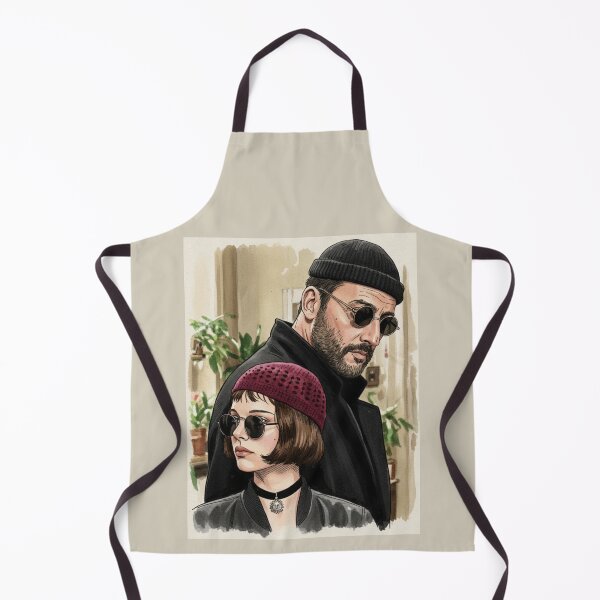 Item preview, Leon The Professional – Mathilda & Leon Duo Vintage Style Illustration designed and sold by LavinyArt.
