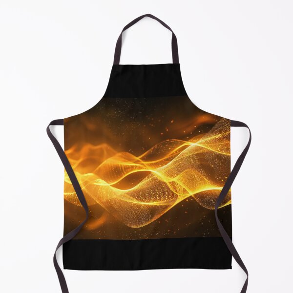 Item preview, Glowing Golden Energy Waves designed and sold by lashdeart.