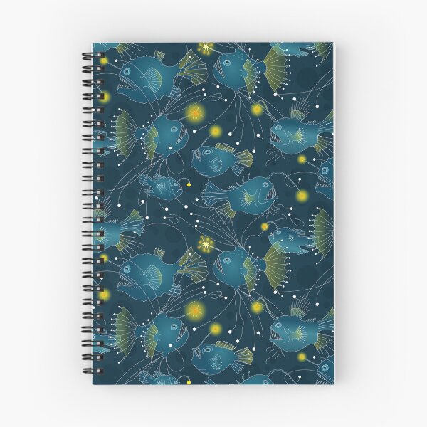 Item preview, Angler fish - blue designed and sold by kobyakov.