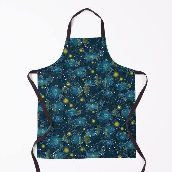 Item preview, Angler fish - blue designed and sold by kobyakov.