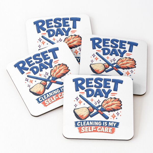 Item preview, Reset Day Cleaning Is My Self Care Routine Humor designed and sold by VaultInk.