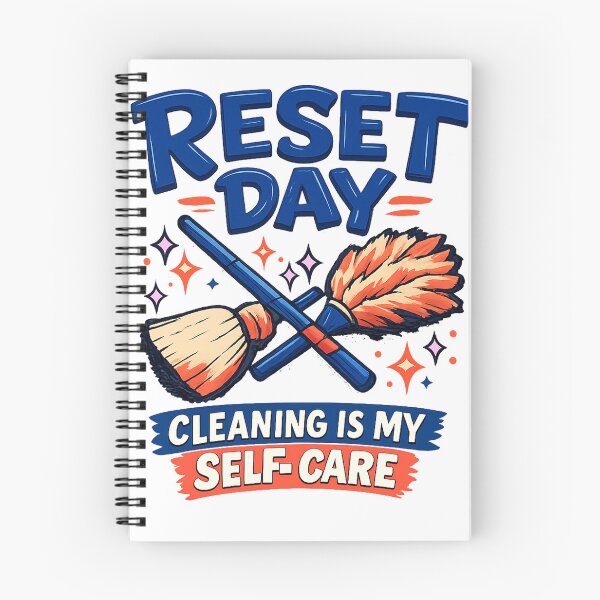 Item preview, Reset Day Cleaning Is My Self Care Routine Humor designed and sold by VaultInk.
