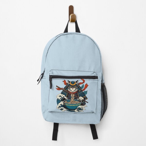 Item preview, "Samurai Cat Ramen Warrior" designed and sold by Dogandesighn.