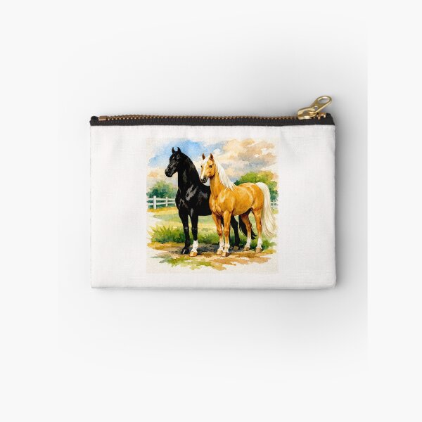 Item preview, Majestic American Saddlebreds in Snowy Harmony #2 designed and sold by Helios Be. Lavsh.