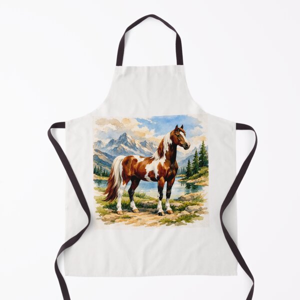 Item preview, Majestic American Saddlebreds in Snowy Harmony #3 designed and sold by Helios Be. Lavsh.