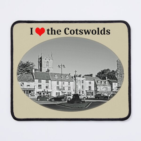 Item preview, I Love the Cotswolds (Stow on the Wold Market Place) designed and sold by Murph's Images.
