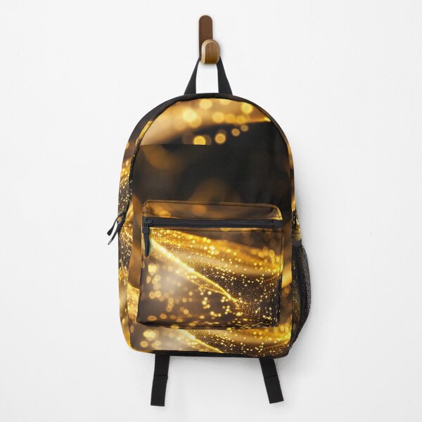 Item preview, Shimmering Golden Wave Abstraction designed and sold by lashdeart.