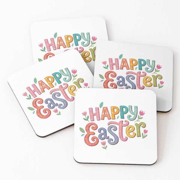 Item preview, Happy Easter Cute  Sticker – Colorful Spring Design designed and sold by stylishsketcher.