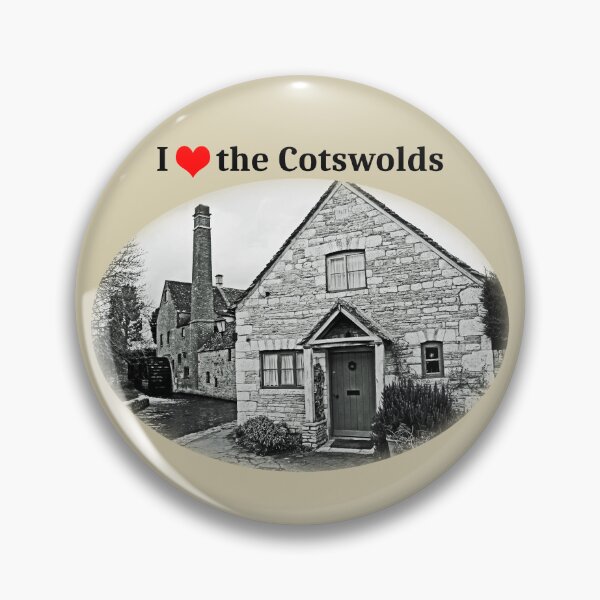 Item preview, I Love the Cotswolds (Lower Slaughter Mill) designed and sold by Murph's Images.