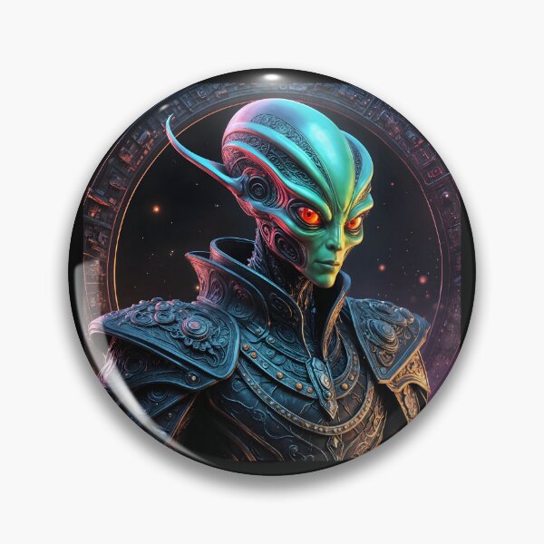 Item preview, Absolute extraterrestrial form: Emerald and Flame designed and sold by KunstGeist.