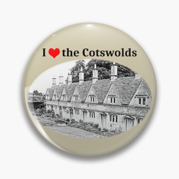 Item preview, I Love the Cotswolds (Almshouses Chipping Norton) designed and sold by Murph's Images.