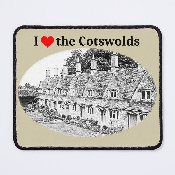 Item preview, I Love the Cotswolds (Almshouses Chipping Norton) designed and sold by Murph's Images.