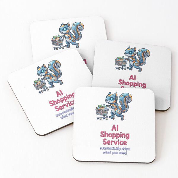 Item preview, Robo-mart AI shopping service - we know what you need designed and sold by Robo-Mart Smart Shopping.