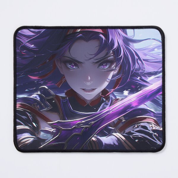 Item preview, Yuuki Sword Art Online Purple Glow Armor Winter Portrait designed and sold by earlobejerk.