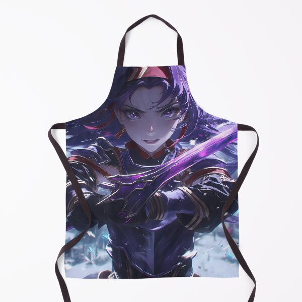 Item preview, Yuuki Sword Art Online Purple Glow Armor Winter Portrait designed and sold by earlobejerk.