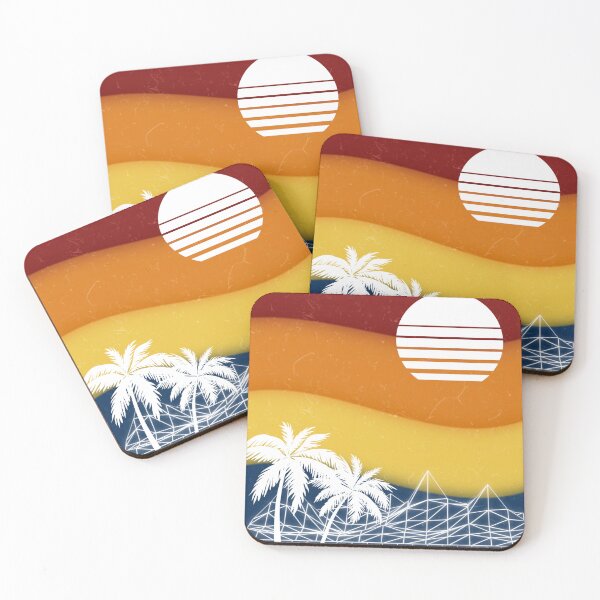 Item preview, Vaporwave Sunset designed and sold by innocentadverse.