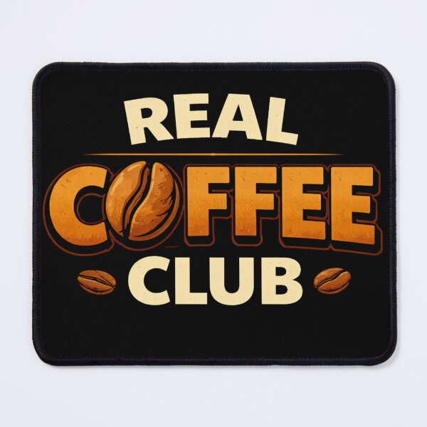 Item preview, Real Coffee Club Shirt Coffee Lover Graphic Tee Espresso Lover Funny Coffee Design designed and sold by VibeOffline Studio.