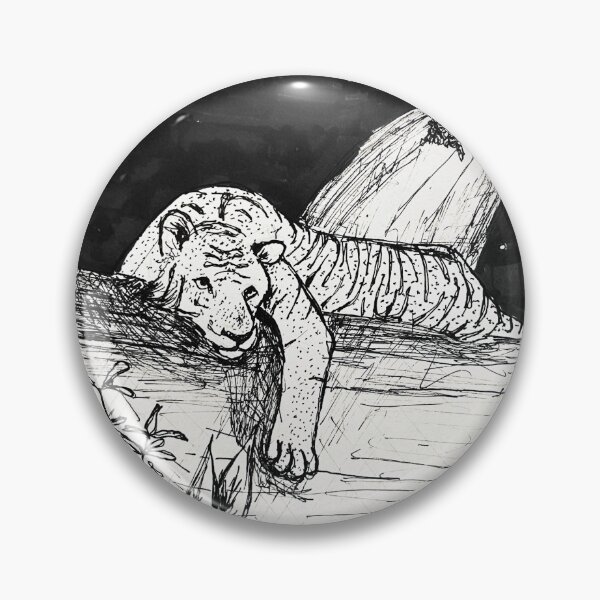 Item preview, tigre en la noche designed and sold by jh0o.