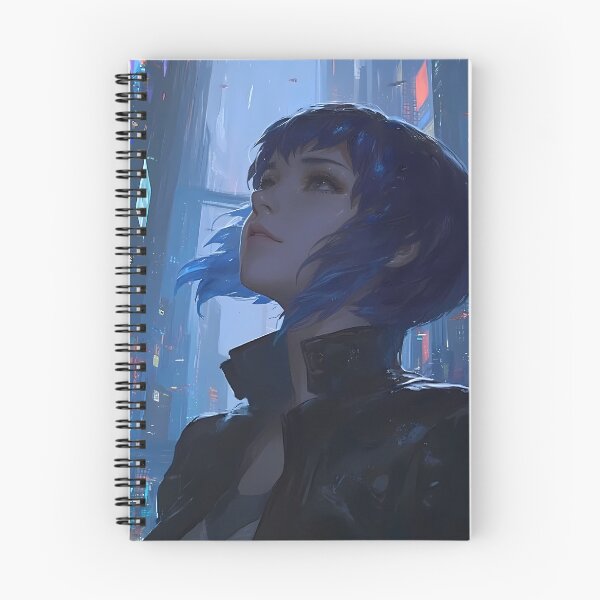 Item preview, Motoko Kusanagi Ghost In The Shell Cyberpunk Neon City Mood designed and sold by earlobejerk.