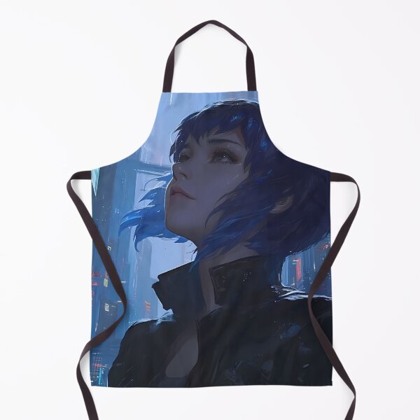 Item preview, Motoko Kusanagi Ghost In The Shell Cyberpunk Neon City Mood designed and sold by earlobejerk.